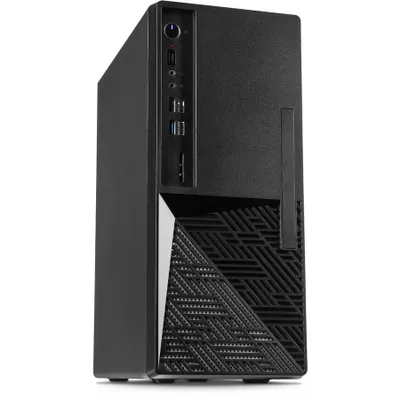 Produktbild von Inter-Tech S-703, Desktop, PC, Schwarz, micro ATX, Mini-ITX, Stahl, 11,5 cm