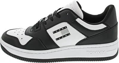 Zdjęcie produktu dla Tommy Jeans Basket Leather EM0EM01165BDS (46/czarny)