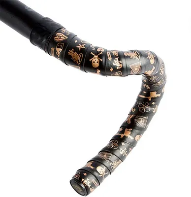 Produktbild von Cinelli Mike Giant Volee Ribbontape Lenkerband Schwarz Schwarz One Size