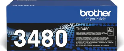 Obrázok produktu pre Brother TN-3480P, 8000 strany, Čierna, 1 kusov