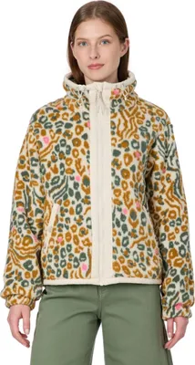 Produktbild von Ragwear Nordicka Print - Damen Sweatjacke, Größe:L, Farbe:ecru