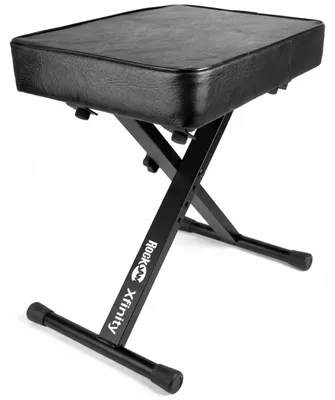 Obrázek produktu pro PDT RockJam Adjustable Padded Bench, Stojan na klávesnici, Černá