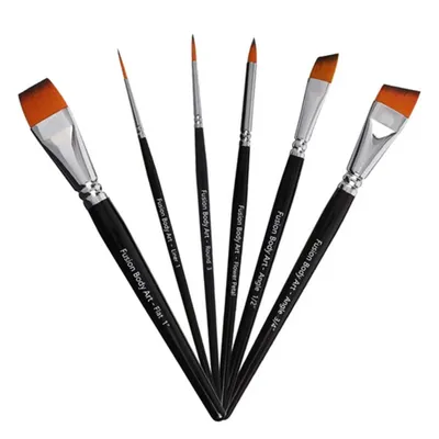 Immagine prodotto di Fusion body art | pennelli professionali per trucco - set da 6