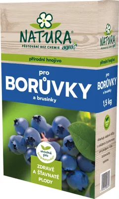 Obrázok produktu pre NATURA prírodné hnojivo pre čučoriedky a brusnice 1,5 kg