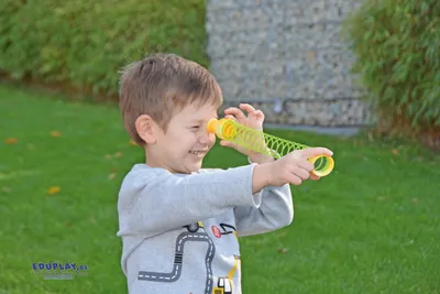 Obrázok produktu pre EDUPLAY 150125 Pružinový teleskop Ø 3,6 x 9,3 cm, žltý