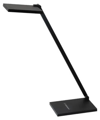 Productafbeelding van Fabas Luce LED-tafellamp LB25, 10W, 720lm, instelbare kleurtemperatuur (CCT), dimbaar, kleur: Zermatt zwart
