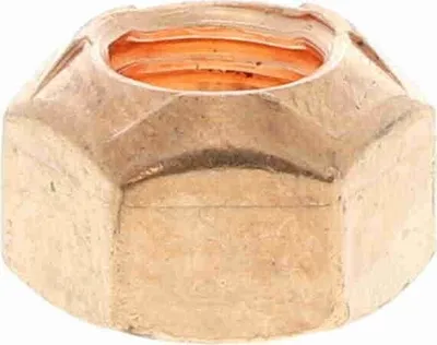 Produktbild von Kupfer Sechskantmutter V10-5599 Schlüsselweite 12 Gewinde M8 x 1,25