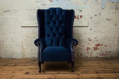 Obrázek produktu pro Chesterfield Design Sofa Křeslo Pohovka Čalouněné křeslo s ušima Pohovky 1místné