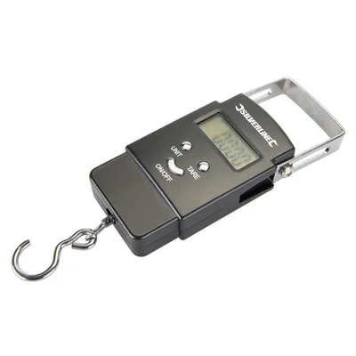 Produktbild von Silverline Digitale Taschenwaage 50 kg