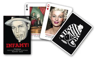 Image de Piatnik 173318 - Jeu de cartes Infamy, 55 cartes, rouge et bleu