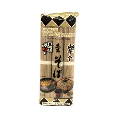 Produktbild von Lucullus Itsuki Yamaimo Soba Buckwheat Noodles 390g Packung (Japanische Buchweizen Nudeln)