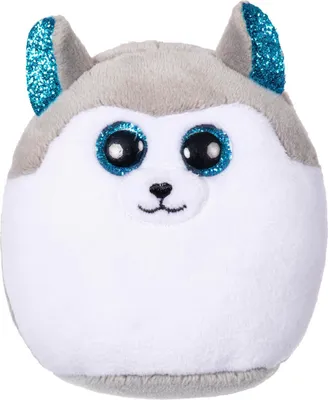 Image de Ty Squish-A-Boo 10cm Husky animal en peluche
