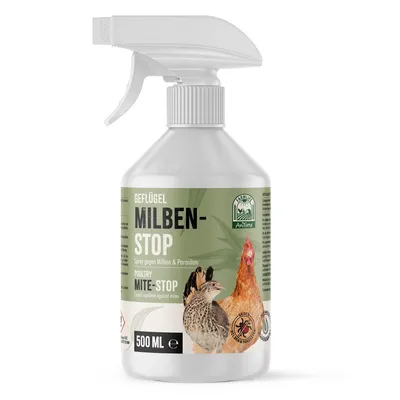 Produktbild von AniForte Milbenspray Hühner & Geflügel 500ml - gegen Parasiten, Milben-STOP, Milbenmittel als Umgebungsspray & Kontaktspray, vorbeugend & bei Befall