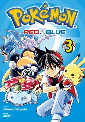 Productafbeelding van Pokémon 3 - Red a blue (Kusaka Hidenori)