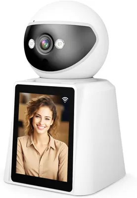 Zdjęcie produktu dla Kamera monitoringu - kamera IP - ochrona domu - kolorowy obraz w nocy - 4MP Full HD - biała