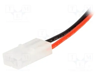 Produktbild von 1x Stecker Leitung-Leitung PIN: 2 männlich  R. Kontakt-: 6,2mm 23235 DC Steckverbi