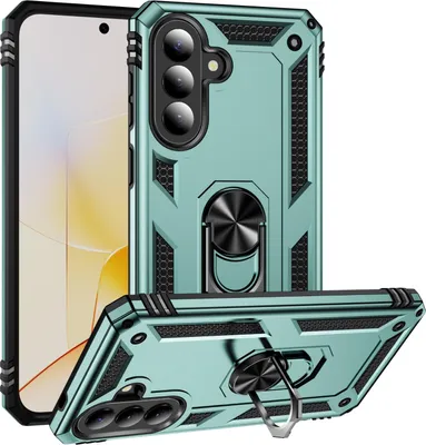 Produktbild von Samsung Galaxy A57 Hülle - Coverup Armor Ring Ständer Back Cover - Mintgrün
