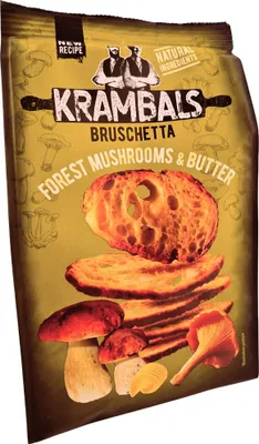 Produktbild von Krambals Bruschetta Forest Mushrooms & Butter 70g