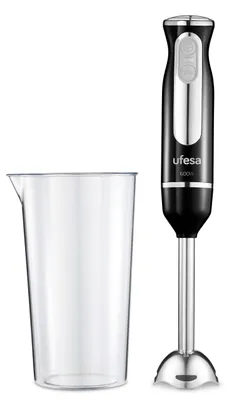 Produktbild von Ufesa BP3442, Pürierstab, 600 W, Schwarz, Edelstahl