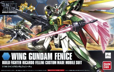 Produktbild von Bandai - HG Wing Gundam Fenice Model Kit (1/144)