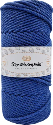 Obrázek produktu pro Makramé příze 5 mm 100 m třívrstvá, mnoho barev, bavlněná příze, bavlněná šňůra 5 mm třívrstvá, makramé šňůra, makramé šňůra, bavlněná šňůra, háčkovaná