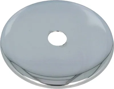 Produktbild von tecuro Hahnrosette Ø 10 mm x Ø 61 mm x Höhe 5 mm, Messing verchromt