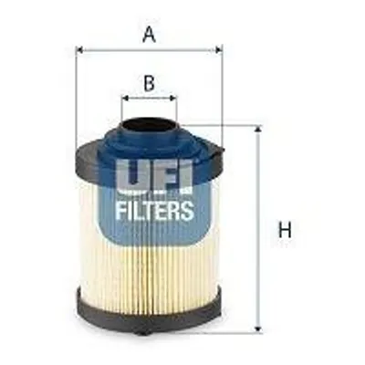 Produktbild von UFI Filter Arbeitshydraulik 83.029.00