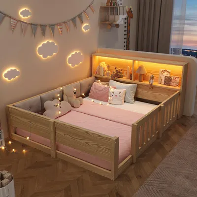 Immagine prodotto di Letto imbottito 160x200 cm con spazio contenitore a sollevamento idraulico, testiera con illuminazione LED, 3 porte USB e 1 porta di tipo C, rete a doghe, rivestito in tessuto di lino grigio