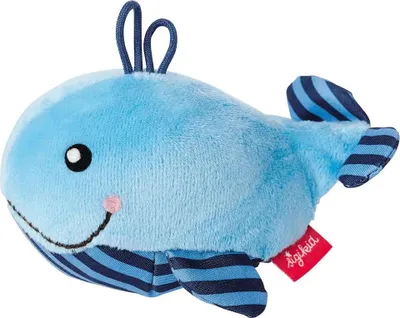 Image de baleine à hochet sigikid, bleue