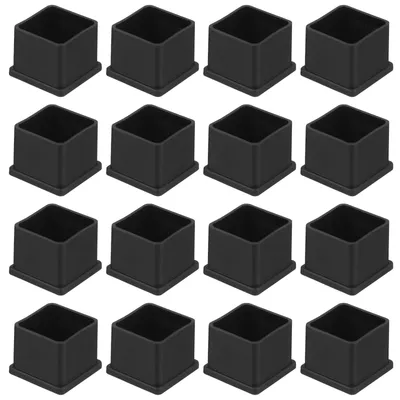Produktbild von Vierkantige Stuhlfußkappen, 26 Stück, 32 mm x 32 mm