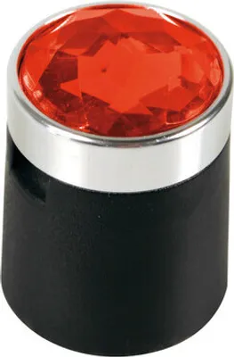 Obrázek produktu pro Barva Crystal, 20 krytů šroubů - Ø 17 mm - červená