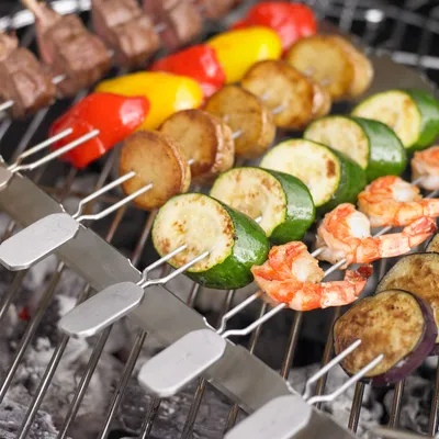 Image de Rösle Rösle Halter mit Grill-Spießen 6 Stck 250072 250072 4004293250728