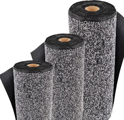 Produktbild von Steinfolie 20m x 1m breit Für Teichrand Bachlauf Teichfolie Kiesfolie Grau