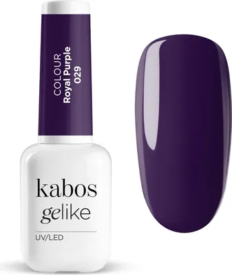 Obrázek produktu pro Kabos UV hybridní lak na nehty Gelike 029 Royal Purple 8ml