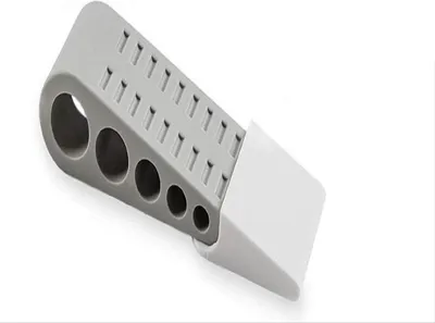 Productafbeelding van CHPN – Deurstopper – Deurbeschermer – Deurstopper – Zelfklevend – Deurdemper – 1 deurstopper – Stootrubber – Grijs – Wandbeschermer – Rubber