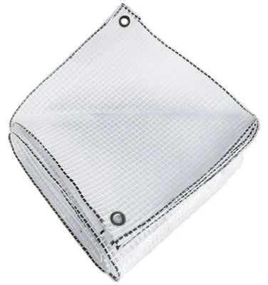 Imagen del producto de Lona transparente reforzada, de 2 x 3 metros, impermeable, para uso en exteriores