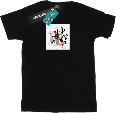 Image de Animaniacs - "Ta Da" T-shirt pour homme BI10899 (S) (Noir)