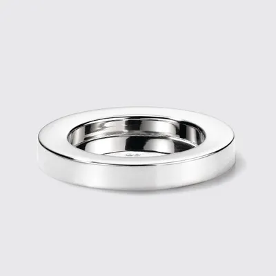 Produktbild von Lambert Sina Kerzenteller vernickelt, D 12 cm, H 1,5 cm, für Kerzen D 8 cm 40121