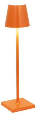 Produktbild von Poldina Pro Micro Orange LED-Tischleuchte, wiederaufladbar und dimmbar mit einer Akkulaufzeit von bis zu 12 Stunden