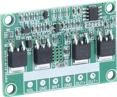 Obrázok produktu pre 10A 3.7V / 7.4V / 11.1V solárne svetlo obvodová doska Výstražný blikajúci modul regulátora solárnej lampy 3.2V? 18V