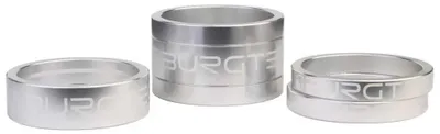 Produktbild von Burgtec Gabelschaft-steuersatz-spacer Silber 5/10/20 mm Silber 5/10/20 mm