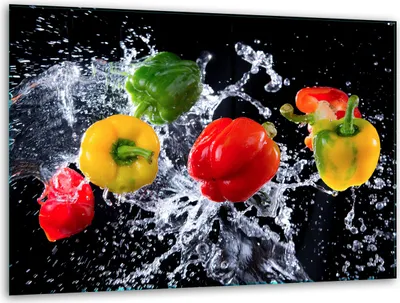Produktbild von Glas Herdabdeckplatten Schneidebrett Universal 40x30cm Pfeffer