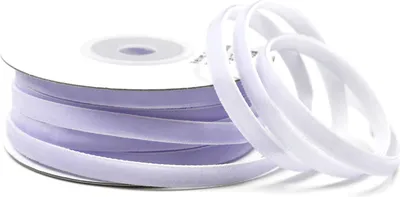 Produktbild von Samtband 6mm x 10m Rolle Helllila