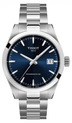 Produktbild von Tissot Herren Armbanduhr T165.807.11.041.00 Gentleman 38mm Automatik Dunkelblaues Zifferblatt