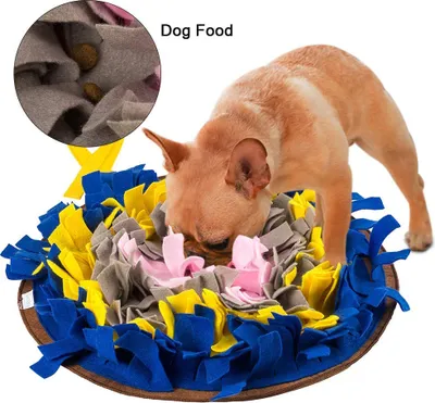 Immagine prodotto di Tappeto Sniffer per cani - Tappeto Sniffer per cani - Gioco interattivo per cani - Prato Sniffer - 45*45 cm