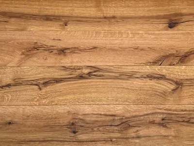Produktbild von BASICfloor | 2,873 m² | Braun 14mm Parkett Eiche Landhausdiele, 3 Schicht Fertigparkett, Gebürstet Geölt, Uniclic Klick, Für Fussbodenheizung, Schwimmende Verlegung