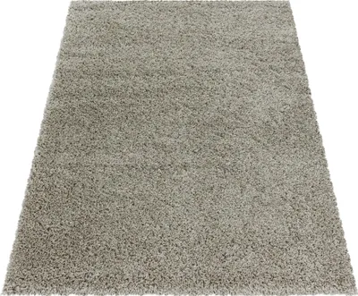 Produktbild von Homebyhome Hochflor Teppich Uni Einfarbig Modern Shaggy Teppich Wohnzimmer Flauschig Weich Preishammer, Grösse: 160x230 cm