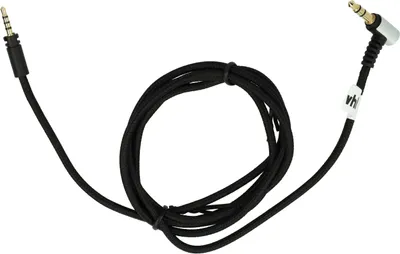 Produktbild von vhbw Audio AUX Kabel kompatibel mit Sennheiser Momentum Wireless, On-Ear Wireless Kopfhörer - Audiokabel 3,5 mm Klinkenstecker, 120 cm Schwarz