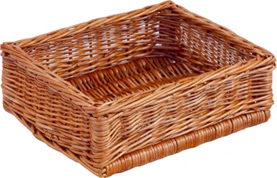 Produktbild von Auslagekorb, naturbraun, Präsentationskorb, Allzweckkorb, 25x29x10cm