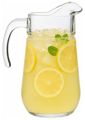 Produktbild von Alessandro Wasserkrug - 1,60 Liter - Glas - Gieskanne - Wasserkaraffe - Limonadenkrug